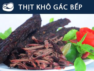 banner thitkhogacbep - Đặc sản dân tộc vùng cao Hoàng Lâm - Tinh hoa của núi rừng!