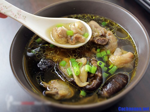 huong dan lam mon sup ga nam nong hoi va bo duong - Hướng dẫn làm món súp gà nấm nóng hổi và bổ dưỡng