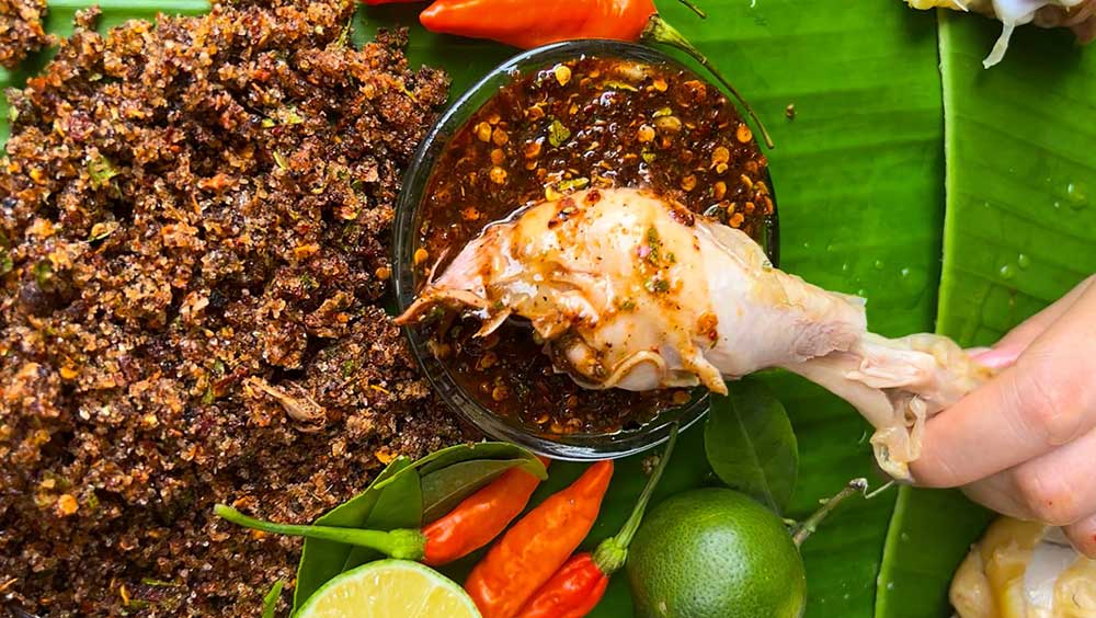 Chẩm chéo khác gì muối chấm thông thường?